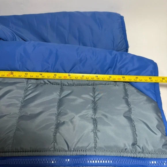 Under Armour Blue and Gray Youth Hooded Puffer Jacket Size M - Picture 11 of 13